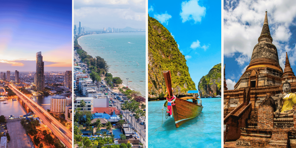 Major Places to Visit in Thailand